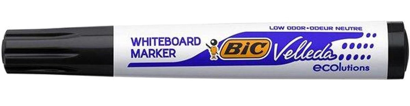 Bic Velleda Doldurulabilir Silinebilir Siyah Tahta Kalemi