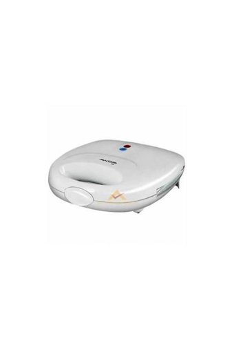 Awox Rapid 2 Dilim Teflon Tek Yönlü 750 W Izgaralı Mini Beyaz Tost Makinesi