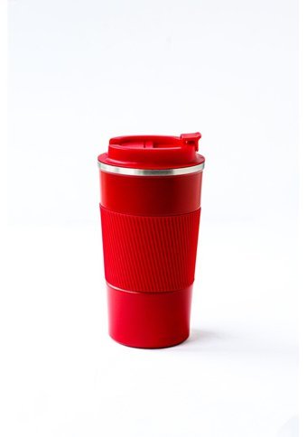 Black Goat Mug Çelik 500 ml Termos Kırmızı