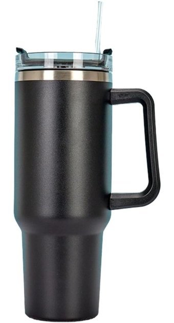 Oloey 304 Çelik 1.2 lt Outdoor Termos Siyah