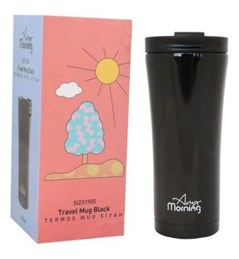 Any Morning Mug Sı231905 Çelik 300 ml Outdoor Termos Siyah