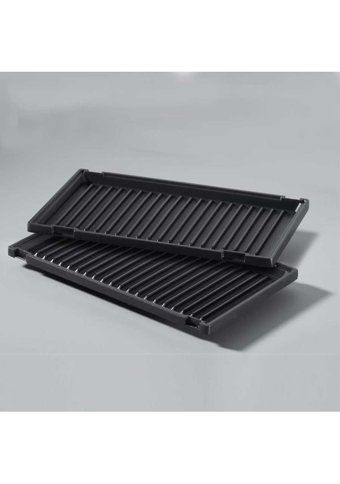 Korkmaz A305 Vertex 2 Dilim Granit Çıkartılabilir Plaka Tek Yönlü 800 W Siyah Tost Makinesi