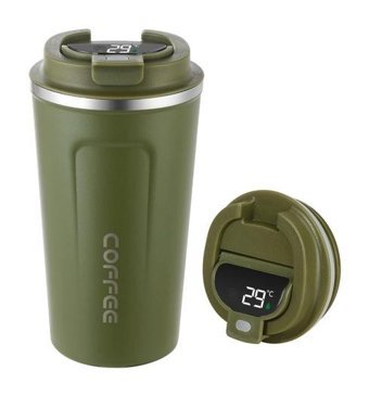 Mdsj Jzcat 304 Çelik 380 ml Outdoor Termos Yeşil