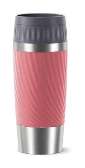 Tefal Travel Mug Easy Twist Çelik 360 ml Outdoor Termos Kırmızı