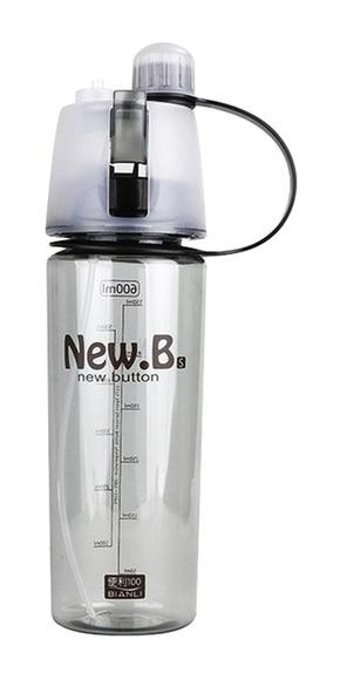 Bba Plastik 600 ml Outdoor Termos Beyaz - Siyah