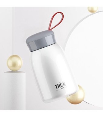 Summer Love Çelik 360 ml Termos Beyaz