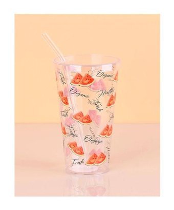 Akasya Enf-040 Plastik 750 ml Termos Şeffaf