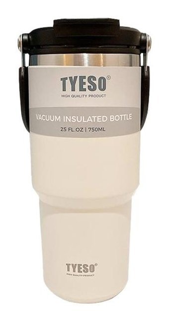 Summer Love Termal Çelik 750 ml Outdoor Termos Beyaz