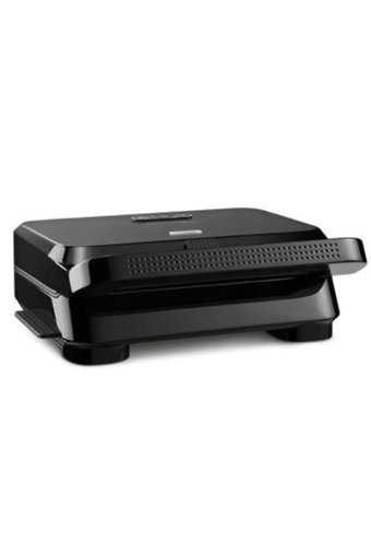 Delonghi SW12A.BK 4 Dilim Döküm Çıkartılabilir Plaka Tek Yönlü 800 W Izgaralı Siyah Tost Makinesi