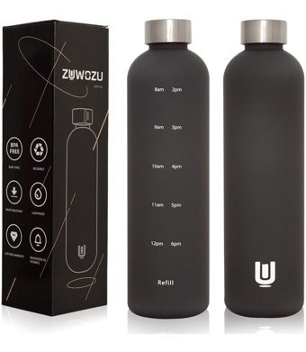 Bba Plastik 500 ml Termos Beyaz - Siyah