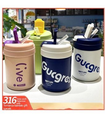 Worryfreeshopping Lbw 316 Çelik 420 ml Termos Pembe