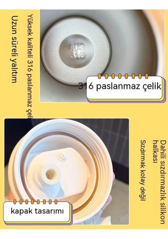Summer Love 400 ml Termos Beyaz