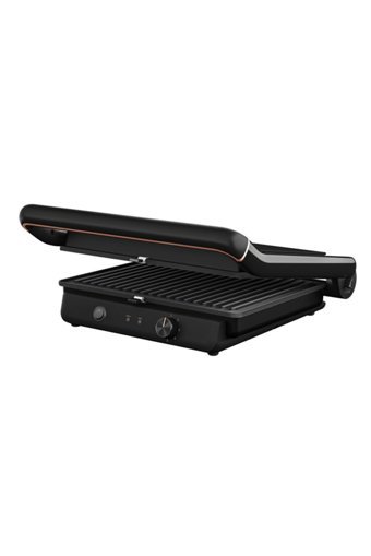 Arçelik TM 6046 C Resital 6 Dilim Teflon Çıkartılabilir Plaka Çift Taraflı 2400 W Izgaralı Siyah Tost Makinesi