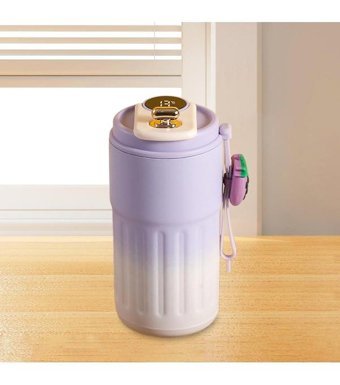 Magideal Suntek Paslanmaz Çelik 450 ml Outdoor Termos Menekşe