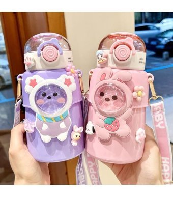 Mdsj Jzcat 316 Çelik 550 ml Termos Pembe