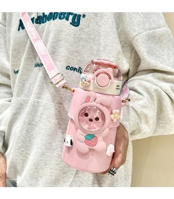 Mdsj Jzcat 316 Çelik 550 ml Termos Pembe