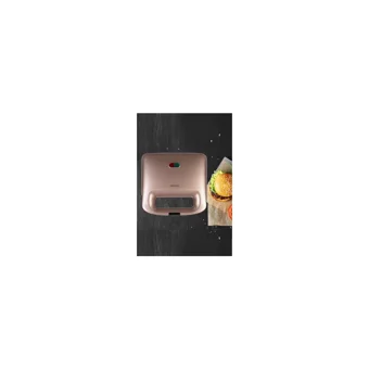 Goldmaster Moody 2 Dilim Alüminyum Tek Yönlü 750 W Izgaralı Rose Gold Tost Makinesi