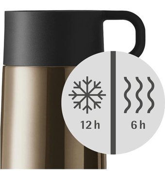 Wmf Çelik 300 ml Outdoor Termos Siyah