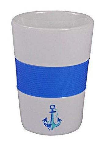 Anemoss Çapa Mug Plastik 180 ml Termos Beyaz