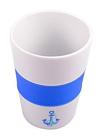 Anemoss Çapa Mug Plastik 180 ml Termos Beyaz