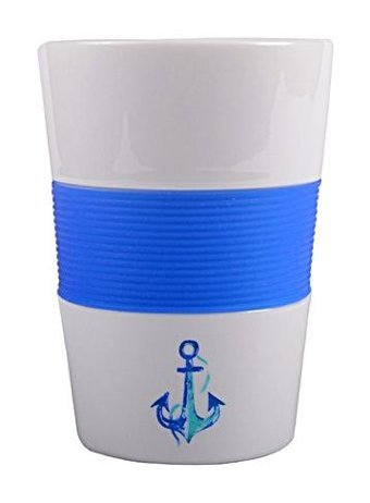 Anemoss Çapa Mug Plastik 180 ml Termos Beyaz