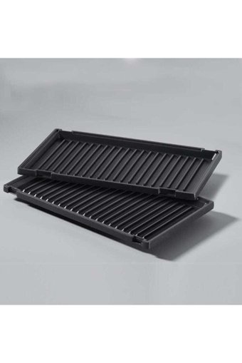 Korkmaz A 305-10 Vertex 2 Dilim Alüminyum Çıkartılabilir Plaka Tek Yönlü 800 W Izgaralı Siyah Tost Makinesi