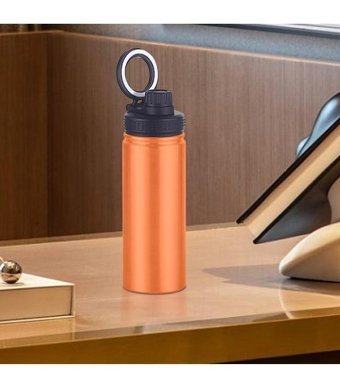 Magideal Suntek Paslanmaz Çelik 1 lt Outdoor Termos Turuncu