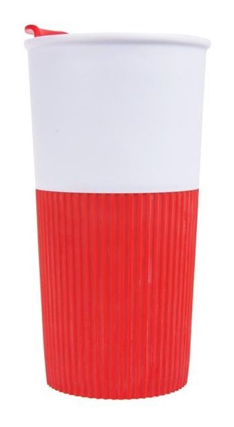 Biggdesign Mug Porselen 200 ml Outdoor Termos Kırmızı