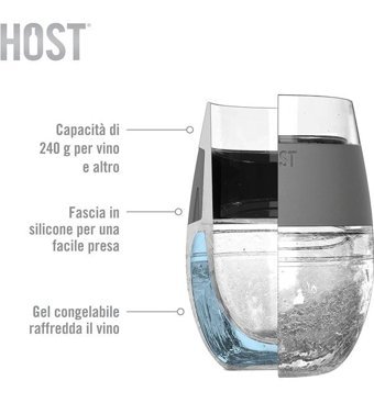 Host Wine Freeze Cam 250 ml Termos Yeşil