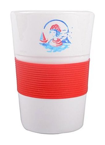 Anemoss Mug Plastik 180 ml Termos Beyaz