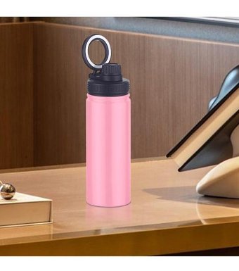 Magideal Suntek Paslanmaz Çelik 1 lt Outdoor Termos Pembe