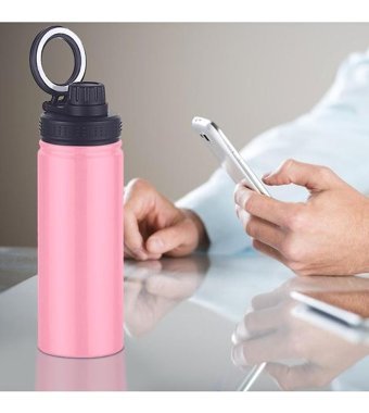 Magideal Suntek Paslanmaz Çelik 1 lt Outdoor Termos Pembe