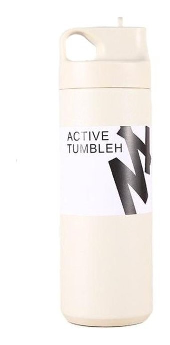 Mdsj Jzcat 304 Çelik 550 ml Outdoor Termos Beyaz
