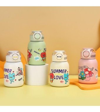 Mdsj Jzcat 316 Çelik 500 ml Outdoor Termos Pembe