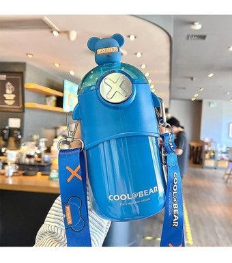 Bba 316 Çelik 480 ml Outdoor Termos Açık Mavi