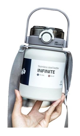 Mdsj Jzcat Çelik 800 ml Outdoor Termos Beyaz