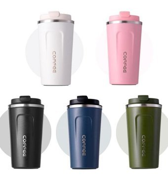 Mdsj Jzcat 304 Çelik 380 ml Outdoor Termos Beyaz