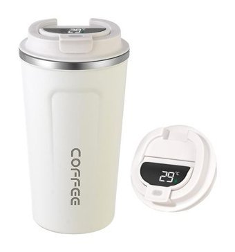 Mdsj Jzcat 304 Çelik 380 ml Outdoor Termos Beyaz