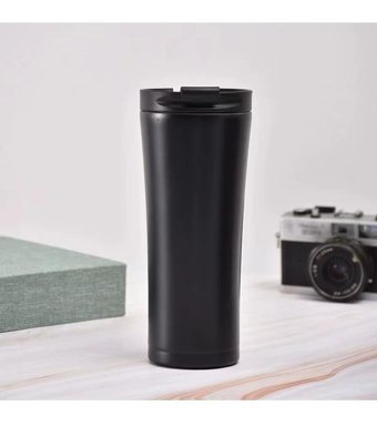 Luckystar Çelik 500 ml Outdoor Termos Siyah
