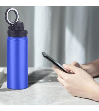 Magideal Suntek Paslanmaz Çelik 1 lt Outdoor Termos Mavi