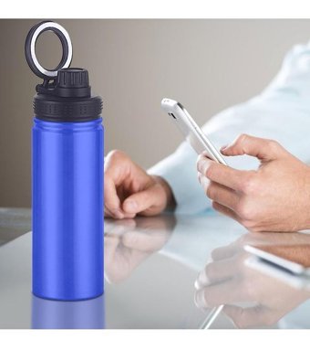 Magideal Suntek Paslanmaz Çelik 1 lt Outdoor Termos Mavi