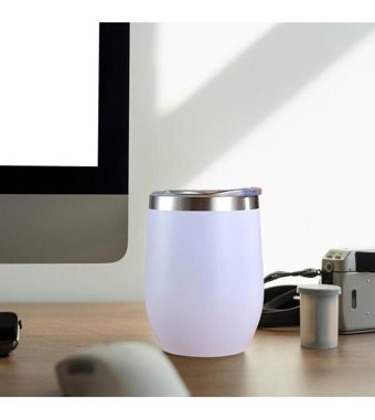 Magideal Suntek Paslanmaz Çelik 355 ml Outdoor Termos Beyaz