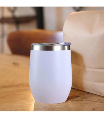 Magideal Suntek Paslanmaz Çelik 355 ml Outdoor Termos Beyaz