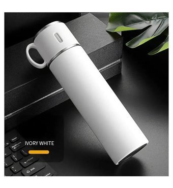 Mj Toys Çelik 500 ml Outdoor Termos Beyaz