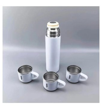 Mj Toys Çelik 500 ml Outdoor Termos Beyaz
