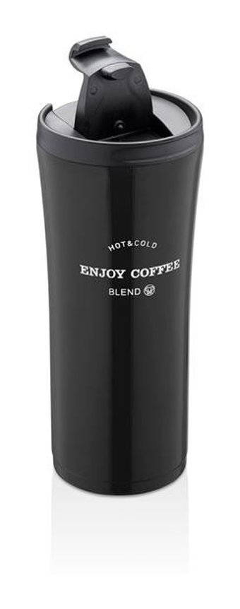 Korkmaz Freedom Colours Çelik 500 ml Termos Siyah