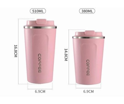 Hallow Çelik 510 ml Outdoor Termos Pembe