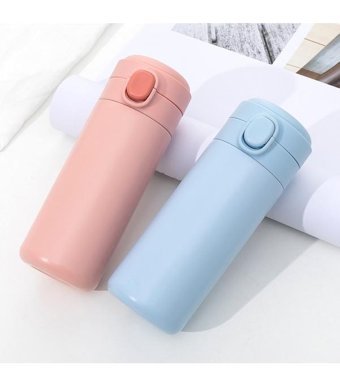Luckystar Çelik 350 ml Outdoor Termos Siyah