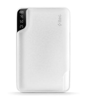 Ttec Recharger Duo Led 10000 mAh Powerbank Beyaz