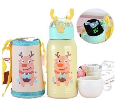 Globeasy Çelik 500 ml Termos Sarı
